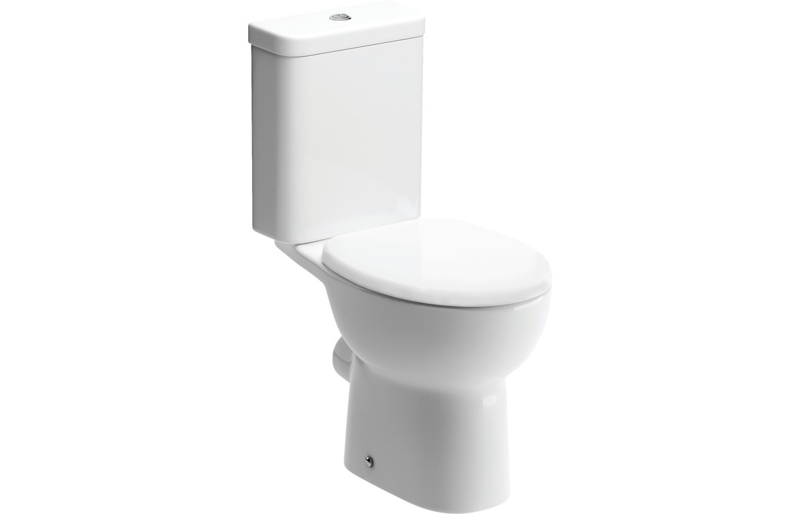 May C/c Open Back Wc & Soft Close Seat